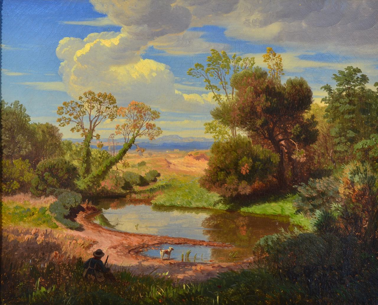 Andreas Achenbach - Römische Landschaft, 1846
