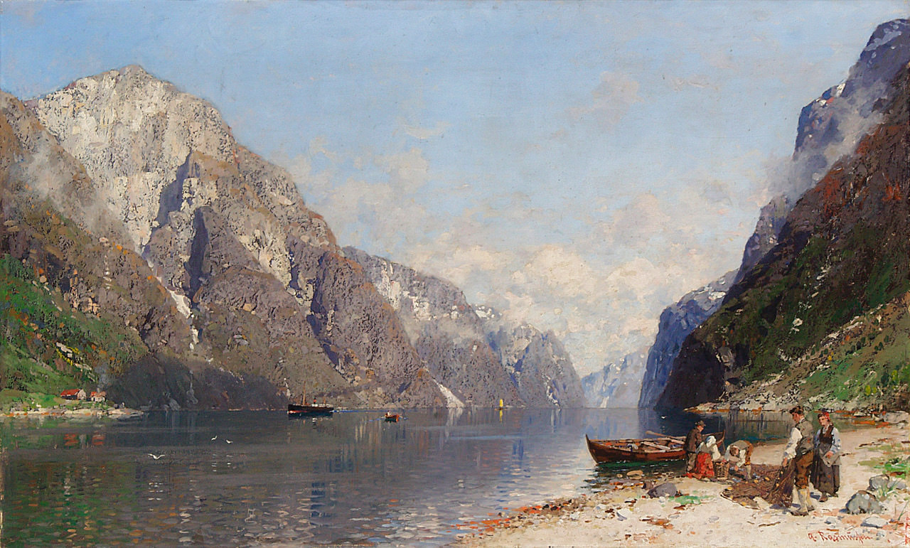 Georg Anton Rasmussen - Norwegischer Fjord