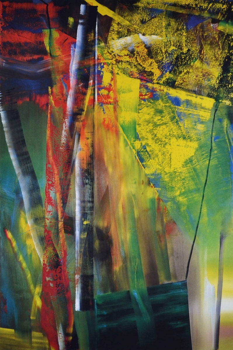 Gerhard Richter -Victoria 1, 2003, Farboffsetdruck